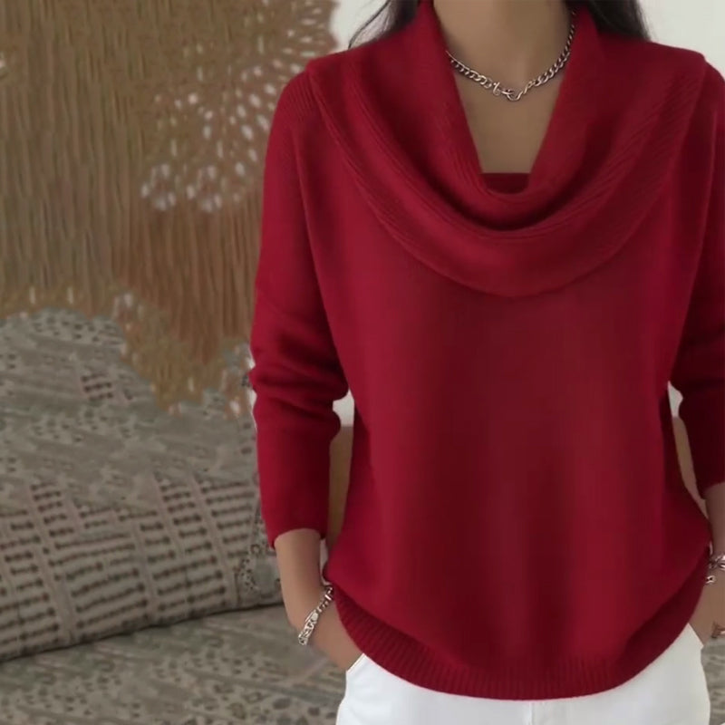 👚 Pull à col roulé élégant et confortable pour femmes - Glamour au quotidien et confort quotidien ! ✨