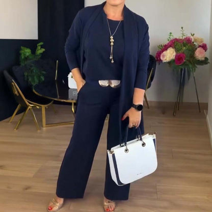 ⏰50% pour temps limité🍂Ensemble 3 Pièces Élégant - Confort Doux et Style Polyvalent 💼📦