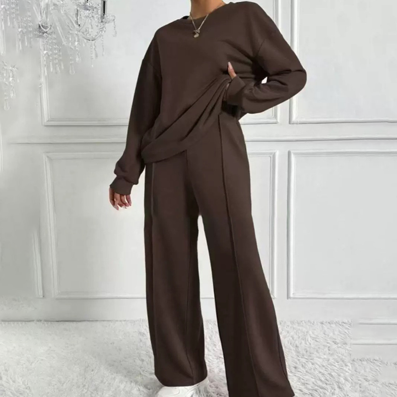 🌸New Arrival Hot Sale📍Ensemble confortable à manches longues et pantalon pour femmes