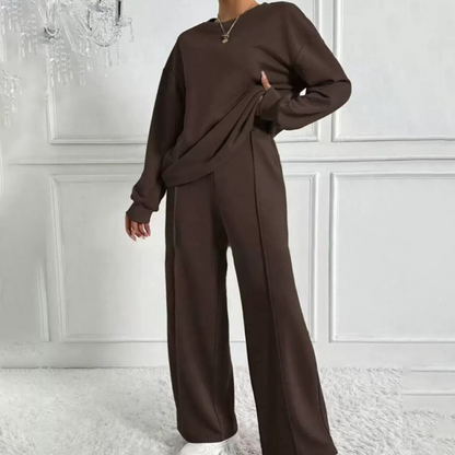🌸New Arrival Hot Sale📍Ensemble confortable à manches longues et pantalon pour femmes