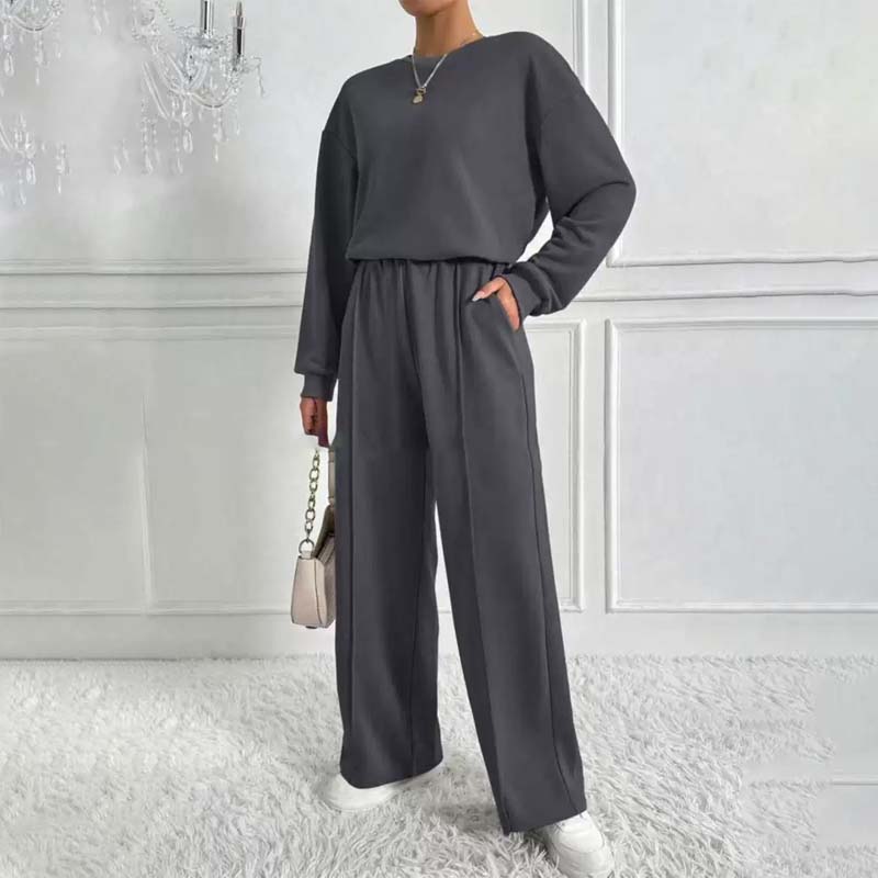 🌸New Arrival Hot Sale📍Ensemble confortable à manches longues et pantalon pour femmes