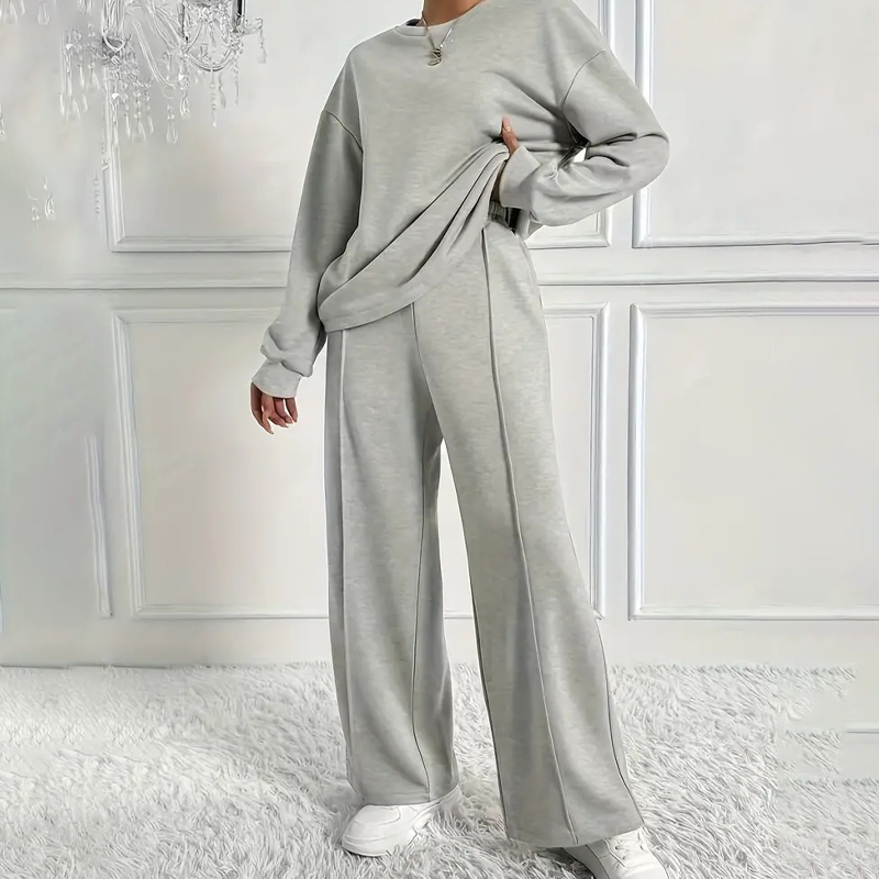 🌸New Arrival Hot Sale📍Ensemble confortable à manches longues et pantalon pour femmes