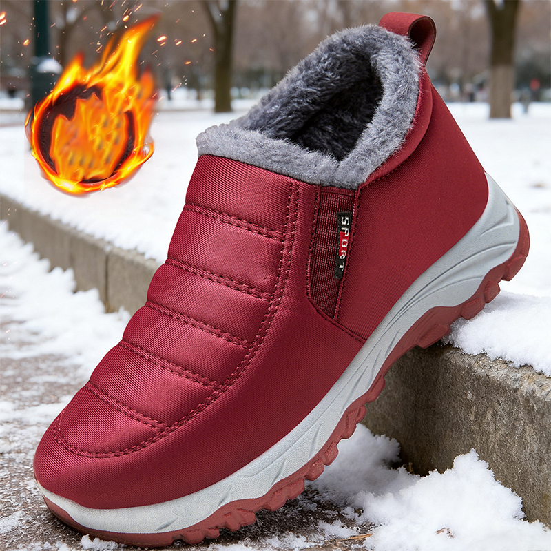 ❄️Indispensable pour l'hiver : bottines confortables et chaudes pour femmes👢
