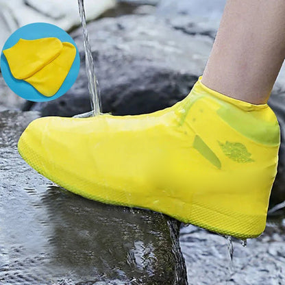 ☔ PROMO LIMITÉE 🎁 1 ACHETÉ = 1 OFFERT ! Couvre-Chaussures Imperméables Latex – Antidérapant, Pliable Poche, Réutilisable · M EU 34-40 / L EU 41-47 · 5 Coloris 💥