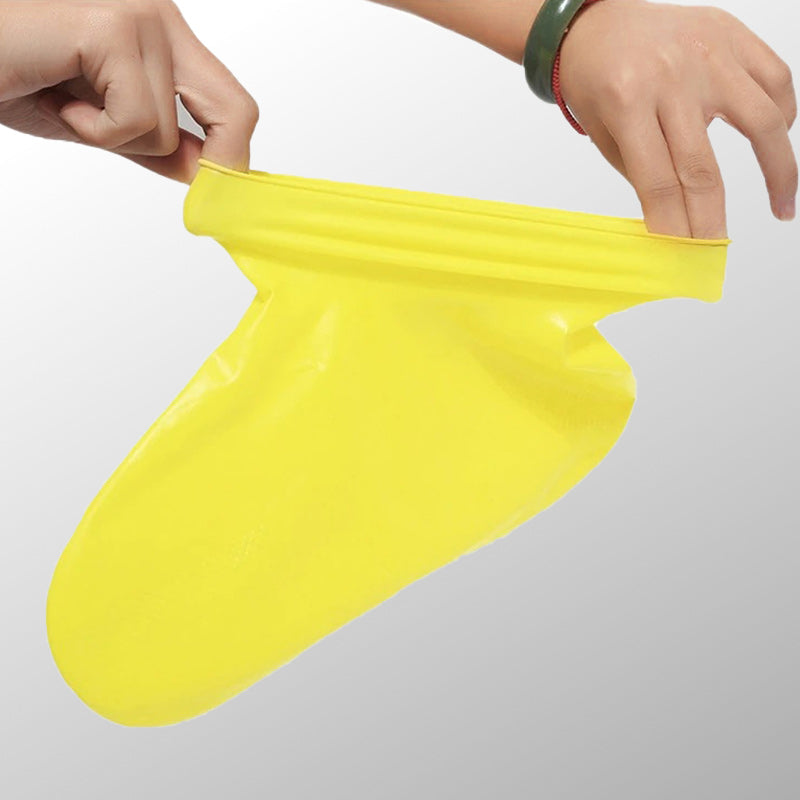 ☔ PROMO LIMITÉE 🎁 1 ACHETÉ = 1 OFFERT ! Couvre-Chaussures Imperméables Latex – Antidérapant, Pliable Poche, Réutilisable · M EU 34-40 / L EU 41-47 · 5 Coloris 💥