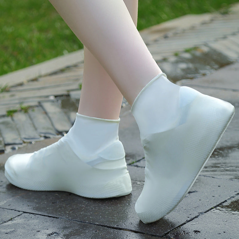 ☔ PROMO LIMITÉE 🎁 1 ACHETÉ = 1 OFFERT ! Couvre-Chaussures Imperméables Latex – Antidérapant, Pliable Poche, Réutilisable · M EU 34-40 / L EU 41-47 · 5 Coloris 💥