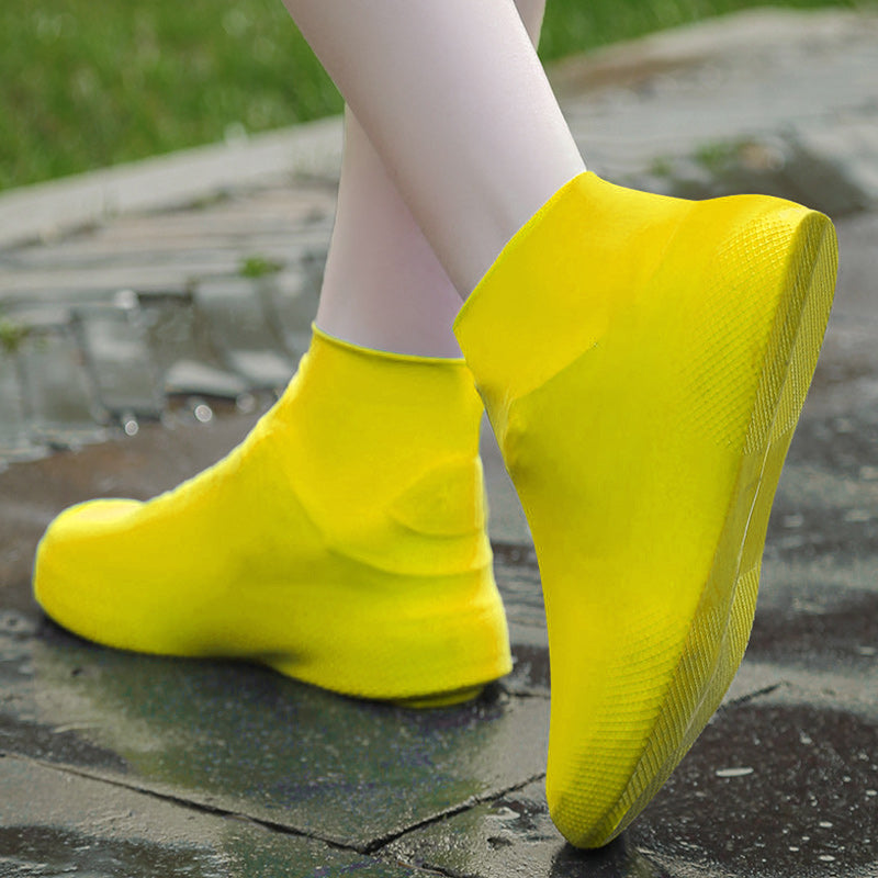 ☔ PROMO LIMITÉE 🎁 1 ACHETÉ = 1 OFFERT ! Couvre-Chaussures Imperméables Latex – Antidérapant, Pliable Poche, Réutilisable · M EU 34-40 / L EU 41-47 · 5 Coloris 💥