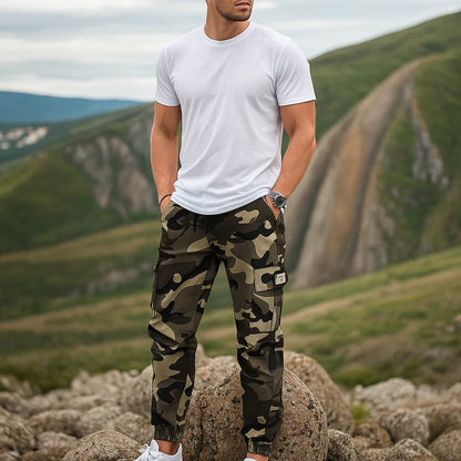 👖Pantalon de travail tactique robuste💪Nylon-coton durable🔧Multi-poches🌲Prêt pour l'extérieur et le travail