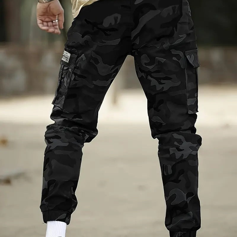 👖Pantalon de travail tactique robuste💪Nylon-coton durable🔧Multi-poches🌲Prêt pour l'extérieur et le travail