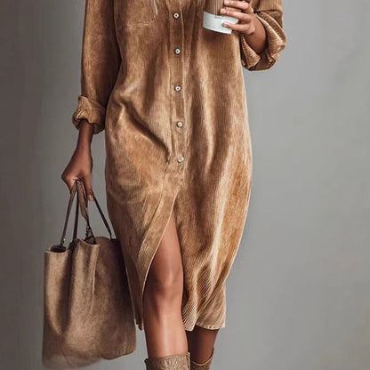 📢50% DE RÉDUCTION✨Robe chemise décontractée pour femmes