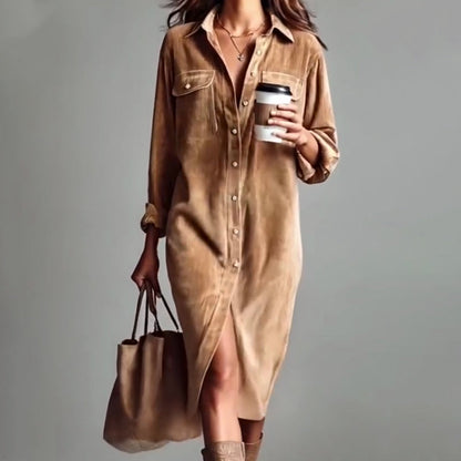 📢50% DE RÉDUCTION✨Robe chemise décontractée pour femmes