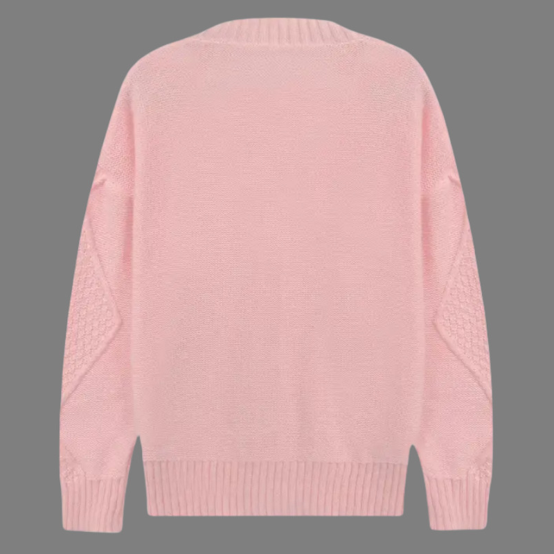 Cardigan à manches longues en tricot pour femme