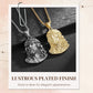 Collier pendentif tête de Jésu
