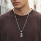 Collier pendentif tête de Jésu