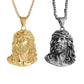 Collier pendentif tête de Jésu