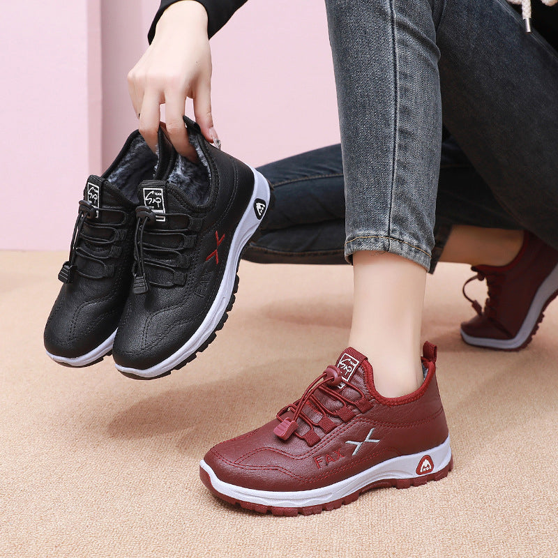 Chaussures de marche chaudes et antidérapantes pour femmes