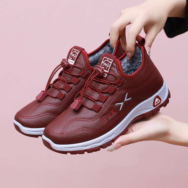 Chaussures de marche chaudes et antidérapantes pour femmes