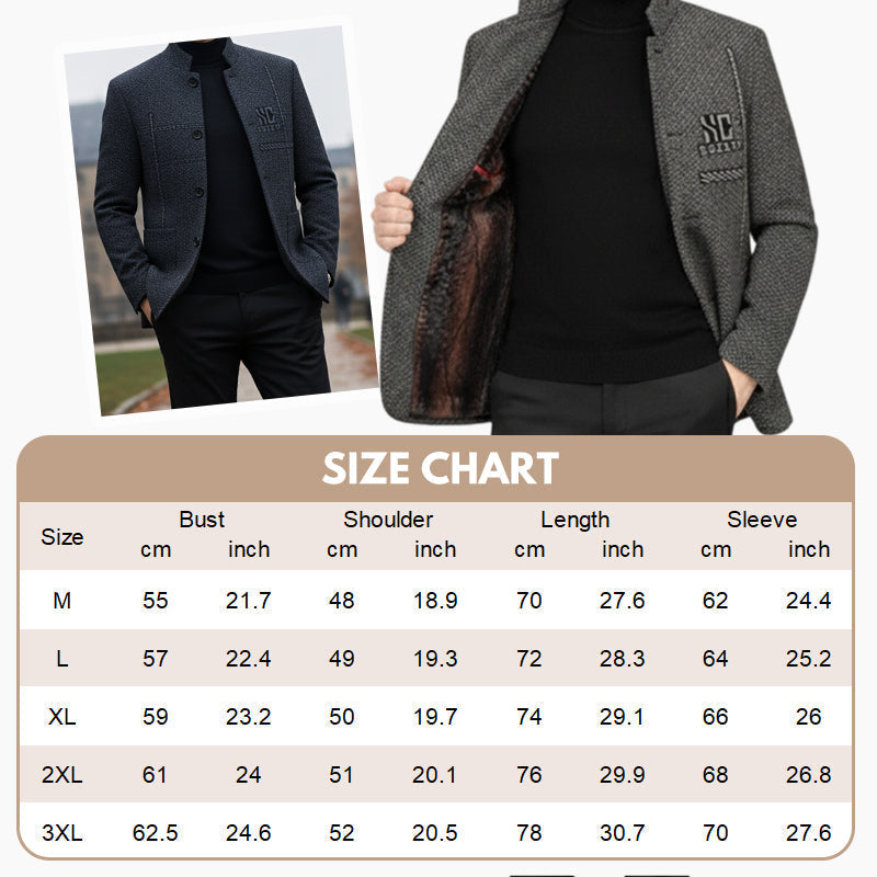🔥VENTE LIMITÉE 50 % DE RÉDUCTION🔥Veste d’hiver chaude épaisse décontractée pour homme