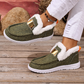 Chaussures à enfiler confortables pour femmes, doublées de fausse fourrure