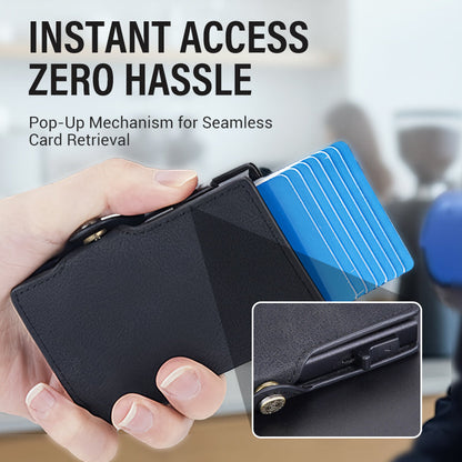 💼 49 % de réduction – Portefeuille Homme en Cuir PU avec Fermeture Magnétique & Protection RFID ! 🔒