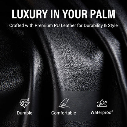 💼 49 % de réduction – Portefeuille Homme en Cuir PU avec Fermeture Magnétique & Protection RFID ! 🔒