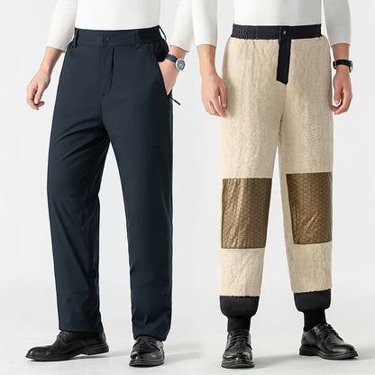 📢📢56 % DE RÉDUCTION !!! ✨Pantalon thermique confortable pour homme avec genouillères en graphène