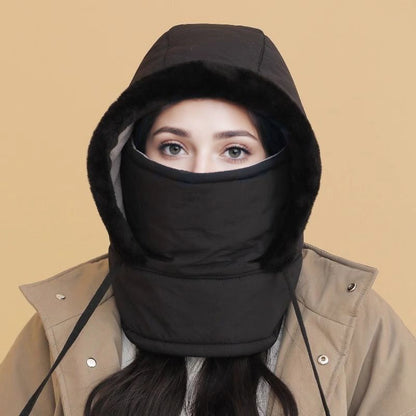 Style & Chaleur à -60% ! ✨ Ce bonnet avec masque est l'accessoire tendance de l'hiver. Restez au chaud et stylé(e). Solde flash -60% ! 🚨