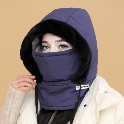Style & Chaleur à -60% ! ✨ Ce bonnet avec masque est l'accessoire tendance de l'hiver. Restez au chaud et stylé(e). Solde flash -60% ! 🚨