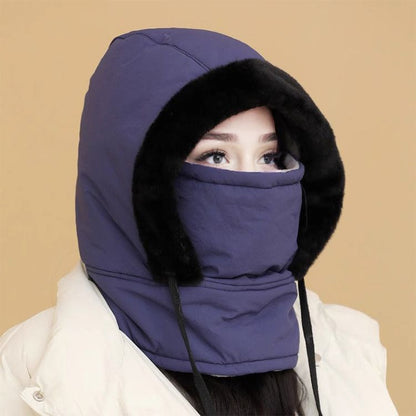Style & Chaleur à -60% ! ✨ Ce bonnet avec masque est l'accessoire tendance de l'hiver. Restez au chaud et stylé(e). Solde flash -60% ! 🚨