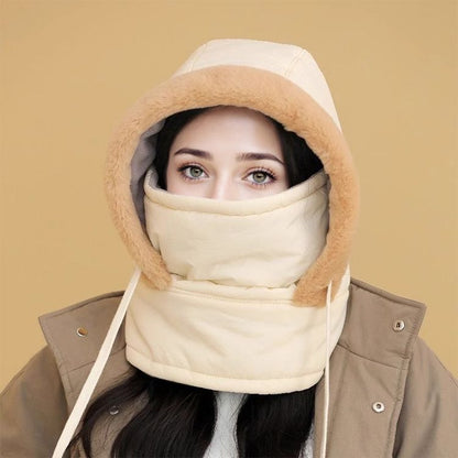 Style & Chaleur à -60% ! ✨ Ce bonnet avec masque est l'accessoire tendance de l'hiver. Restez au chaud et stylé(e). Solde flash -60% ! 🚨