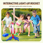 📢📢50 % de réduction !!!✨ Lance-Roquettes LED pour Enfants – Projectiles Mous, Effets Lumineux & Jeu d'Extérieur Sécurisé 🌟🧒