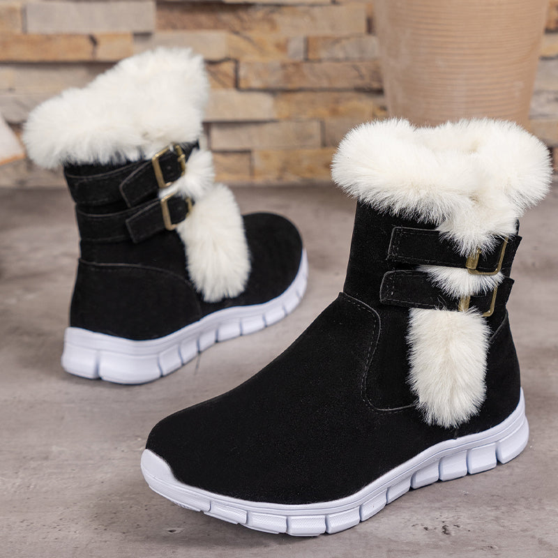 🥾 Black Friday : 52 % de réduction ! Chaussures de randonnée hiver – Doublure en fourrure, semelle antidérapante & fermeture éclair latérale ❄️🔥