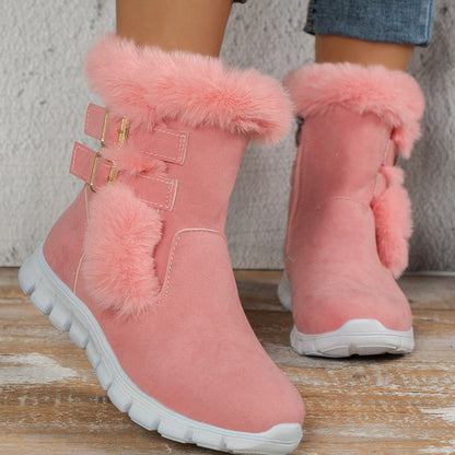 🥾 Black Friday : 52 % de réduction ! Chaussures de randonnée hiver – Doublure en fourrure, semelle antidérapante & fermeture éclair latérale ❄️🔥