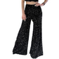 💖🔥Livraison gratuite💃Pantalon large à paillettes pour femme