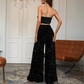 💖🔥Livraison gratuite💃Pantalon large à paillettes pour femme