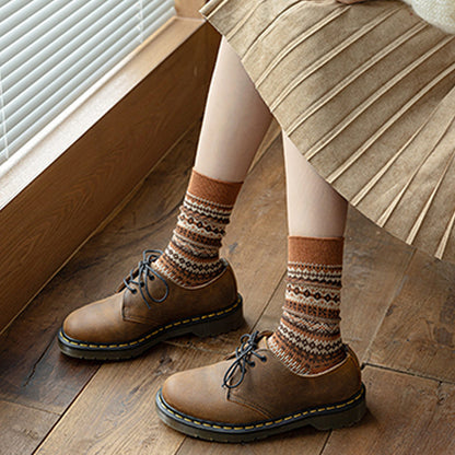 🌹Dernier jour ❤️ Achetez-en 1, obtenez-en 2 gratuits🌹Chaussettes style rétro ethnique