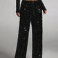 👖Pantalon Large à Paillettes Femme💥Éclat de Fête & Confort Garanti ✨