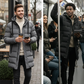 🔥Doudoune mi-longue à capuche pour homme🔥Livraison gratuite