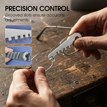 👓 ACHETEZ 1, OFFERT 1 ! 🔧 Outil de Réglage pour Montures de Lunettes – Ajustement Simple, Design Anti-Dérapant & Universel 🛠️✨
