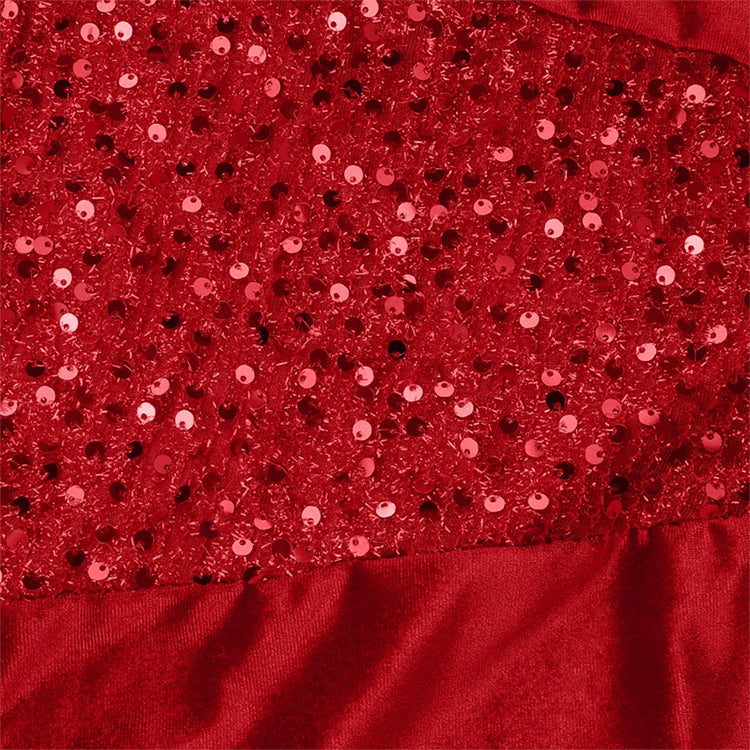 Robe élégante ornée de sequins pour femme