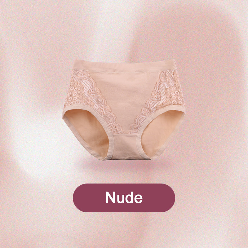 (Achetez 5, obtenez 5 gratuits) Culottes à Taille Haute Anti-fuite en Coton et Taille Plus