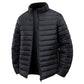 Veste légère en coton uni couleur chaude