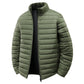 Veste légère en coton uni couleur chaude