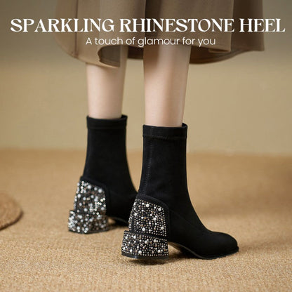 👢 50 % DE RÉDUCTION – POUR UNE DURÉE LIMITÉE SEULEMENT ! ✨ Bottines élégantes, brillantes et stylées pour femmes