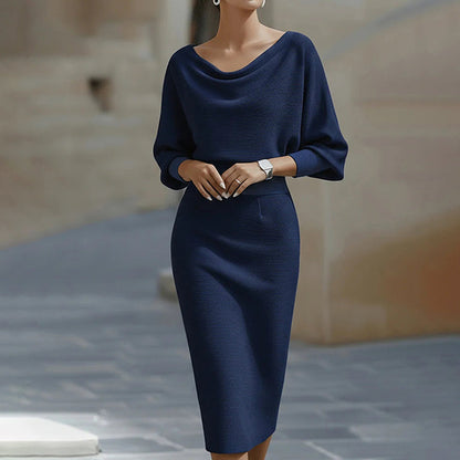 🌟 Offre à durée limitée : 49 % de réduction 💃 Robe élégante et amincissante pour femme | Coupe élégante et silhouette flatteuse ✨