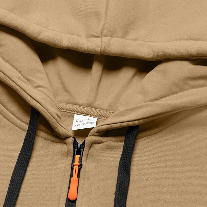 Ensemble survêtement deux pièces à capuche pour homme