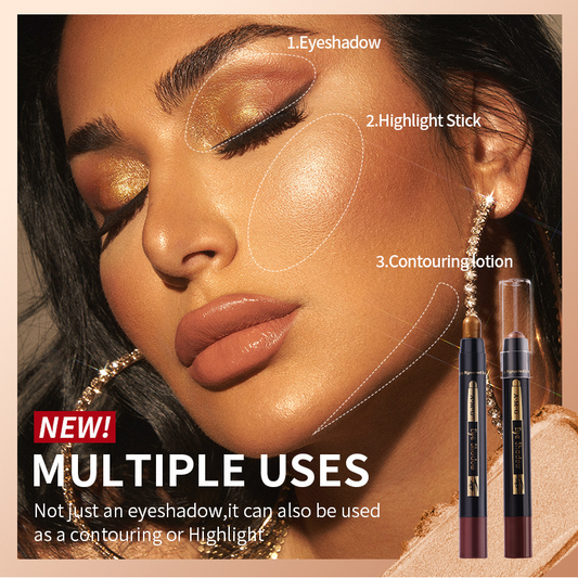 🔥Nouveautés - 50 % de réduction ✨ Coffret de 6 fards à paupières brillants en stick