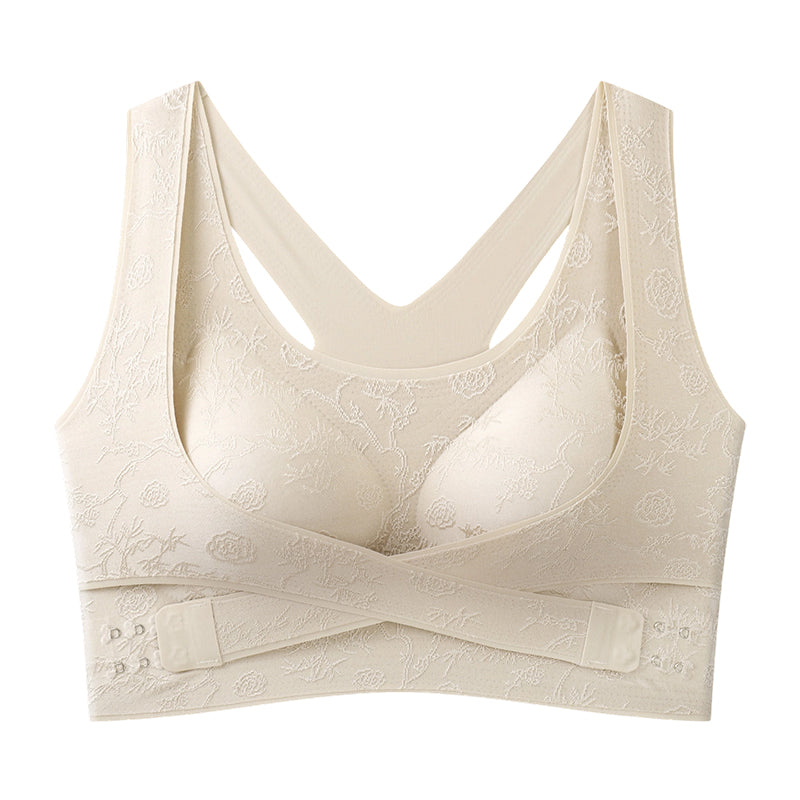 🔥Offre à durée limitée-Soutien-gorge confort gainant et sculptant à brides croisées