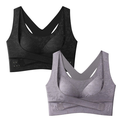 🔥Offre à durée limitée-Soutien-gorge confort gainant et sculptant à brides croisées