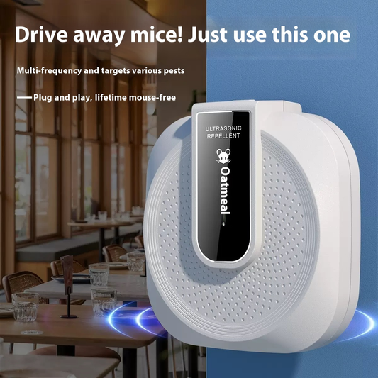 📢📢50 % de réduction ! Répulsif ultrasonique anti-rats – Technologie 360°, conversion de fréquence intelligente & couverture totale ! 🐀🔇